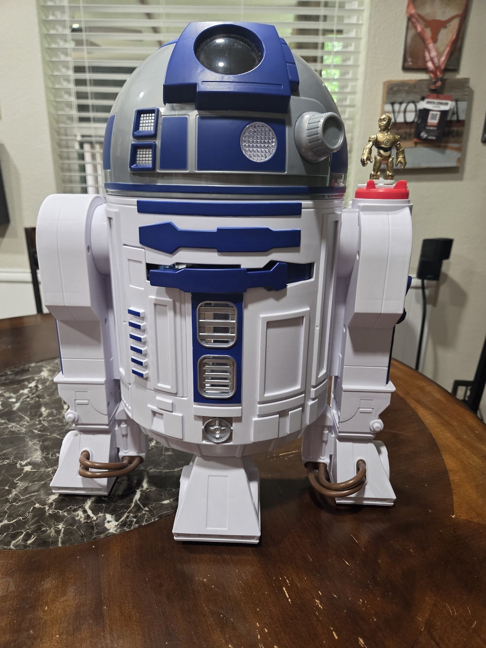 Star Wars R2-D2 Toy Robot - White and Blue